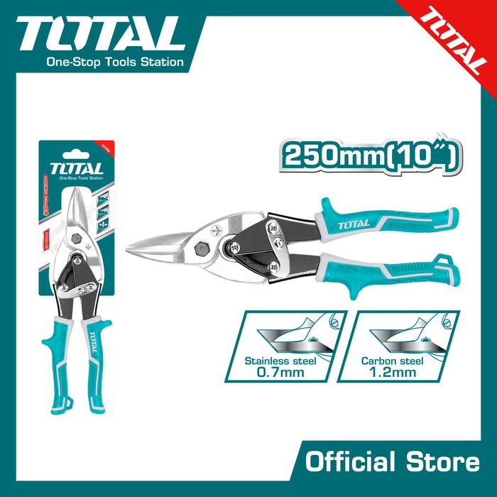 Gambar TOTAL Gunting baja ringan 250mm（10″） THT522106 dari Totaltoolsmakassar Kota Makassar Tokopedia