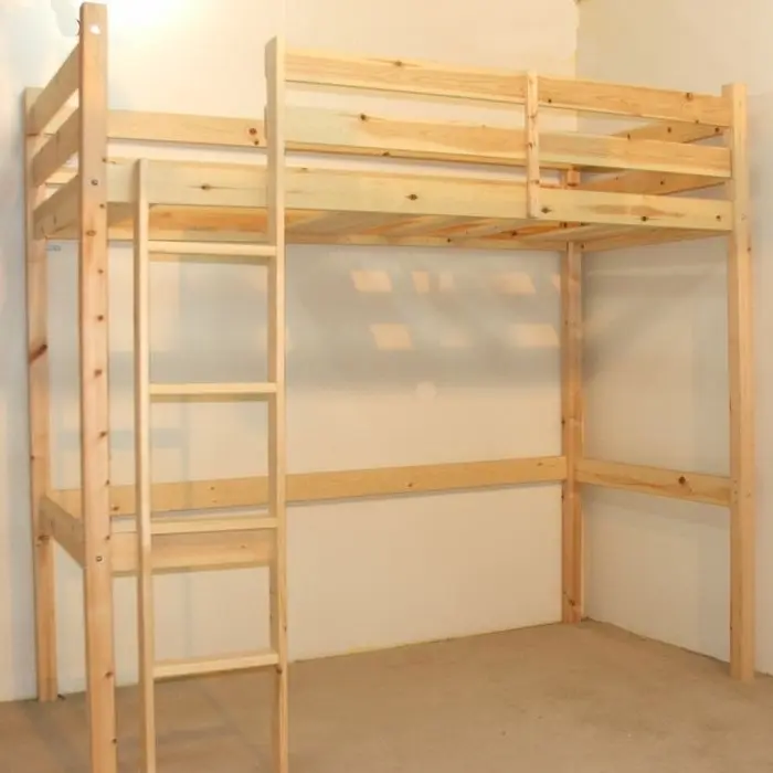 tempat tidur tingkat 2 kayu jati Belanda finishing
