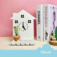 Gambar Mikado Metal House Table Clock  / Jam Meja dari MIkado Giftshop Kota Administrasi Jakarta Pusat 1 Tokopedia
