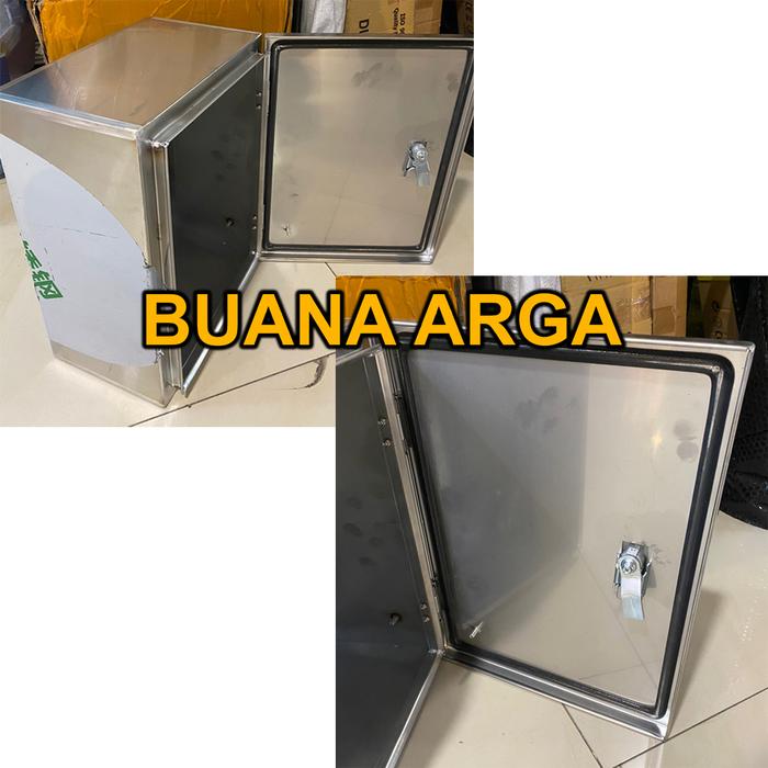 Jual Box Panel Stainless Steel FORT Indoor IP55 40 x 30 x 20 cm Plat 1 ...