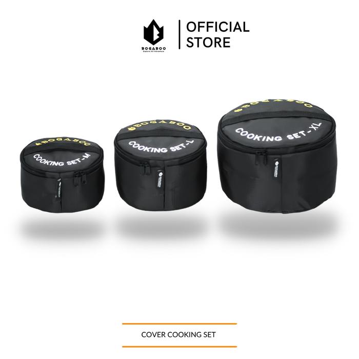 Gambar Cover Cooking Set Bogaboo - Sarung Pelindung Alat Masak Camping dari Aycamp Kab. Bekasi Tokopedia
