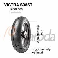 Gambar Ban motor MAXXIS Victra ST 110/70 Ring 12 110/70-12 Tubeless dari Primaroda Kota Surabaya 2 Tokopedia