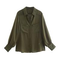 Gambar woman chiffon shirt / kemeja wanita semi transparant dari Gleam Store Apparel Kota Administrasi Jakarta Utara 3 Tokopedia