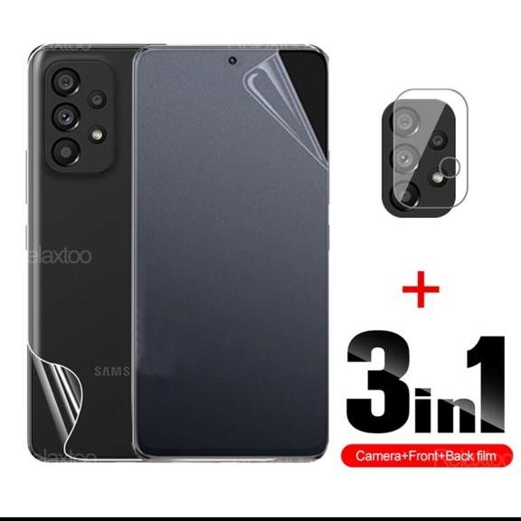 Gambar 3in1 Matte Hydrogel Screen Protector+Back Soft Film+Lensa Xiaomi dari MarketMall_Store Jakarta Barat Tokopedia