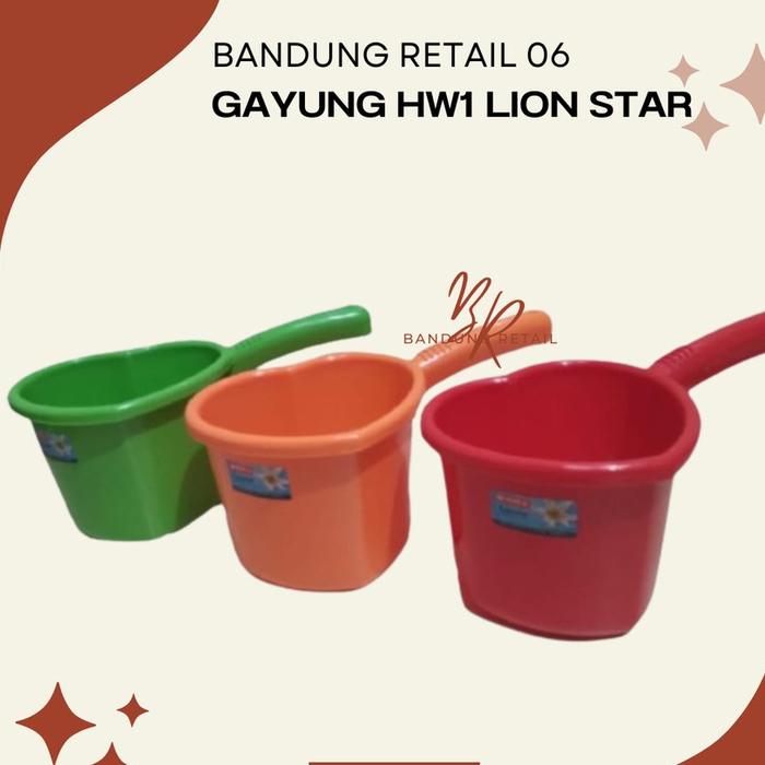 Gambar Gayung Mandi Plastik Gayung Lion Star Gayung Air Mandi Gayung Love dari Aldi Store System Kota Surakarta Tokopedia