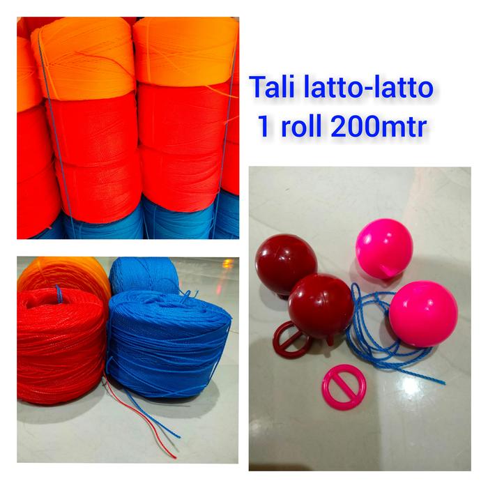 Gambar Tali Latto-latto - Tali tambang plastik 1mm dari Toko Kmz1 Kab. Tangerang Tokopedia