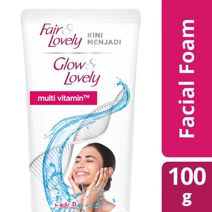 Gambar glow & lovely facial foam 100gr dari Asistenibu Kab. Sidoarjo Tokopedia
