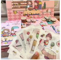Gambar Diary Set -Journal Set - JURNAL 7 IN 1 SWEETHEART CAKE SHOP dari Little Charme Kota Administrasi Jakarta Barat 4 Tokopedia