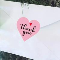 Gambar Sticker Thank You Pink Tag Kado Heart Love Shape 2,5 cm 1 Roll/ 500pcs dari Derrick Charlton Shop Kota Administrasi Jakarta Pusat 5 Tokopedia