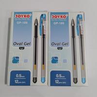 Gambar Pulpen / Gel Pen / Pena Joyko GP189 / Oval Gel / 0.5 mm / Pcs dari Johan ATK Kota Administrasi Jakarta Barat 4 Tokopedia