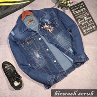 Gambar Jaket Jeans Pria Original Z-NINE model Biothing scrub size m l xl dari Tiara Fashion Store Kab. Bandung 5 Tokopedia