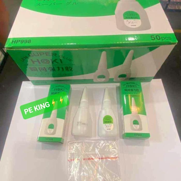Gambar Lem G HOKI Kwalitas Super ! 9 Gram 1 box isi 50 biji Kirim Kilat ! dari PE King Sby Kota Surabaya Tokopedia