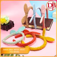 Gambar Bandana Wanita Korea Bando Aksesoris Rambut Motif Pita Miring dari DJB Mart Kota Surabaya 1 Tokopedia