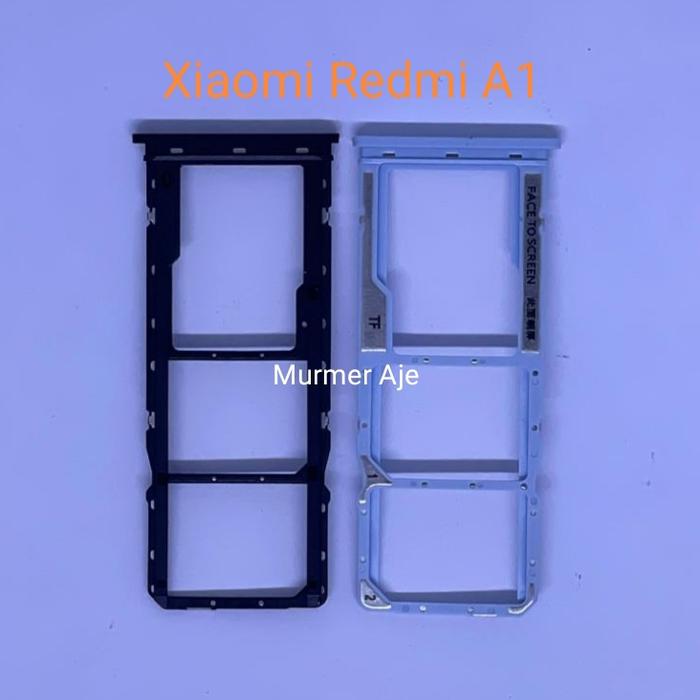 Gambar Sim card tray slot sim card tempat kartu xiaomi redmi a1 A1 oem dari Murmeraje Kota Tangerang Tokopedia