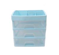 Gambar Laci Kosmetik Storage Drawer Plastik 3 Susun Rak Makeup Organizer - Hijau dari TCHOME TOKOPEDIA Kota Administrasi Jakarta Utara 2 Tokopedia