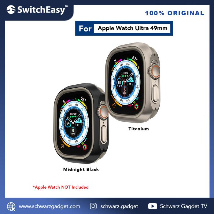 Gambar Switcheasy Dual Layer Aluminum Alloy Case Apple Watch Ultra 49mm dari SCHWARZ GADGET Kota Administrasi Jakarta Barat Tokopedia