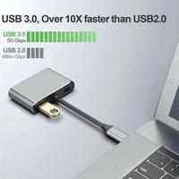 Gambar 4 IN 1 USB C Type c to HDMI 4K VGA USB3.0 Audio and video adapter dari infinity.techno Kota Administrasi Jakarta Pusat 4 Tokopedia