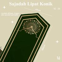 Gambar SE-26 | Sajadah Travel Konik | Sajadah Lipat Ringan Premium Waterproof dari Valerystore_NEW Kota Tangerang 3 Tokopedia