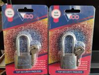 Gambar VICO GEMBOK LEHER PANJANG 30MM - KUNCI CAKRAM DISC PAGAR PINTU 30 MM dari Perkasa Teknik 29 Kota Semarang 1 Tokopedia