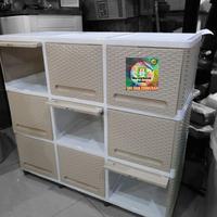 Gambar lemari triple club 3 susun flip/lemari murah /qualitas bagus dari warung barnik bekasi Kota Bekasi 4 Tokopedia
