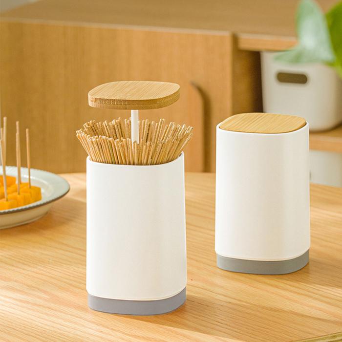 Gambar IUIGA Press Type Toothpick Dispenser - Tempat Tusuk Gigi dari IUIGA Lovers Kota Administrasi Jakarta Barat Tokopedia