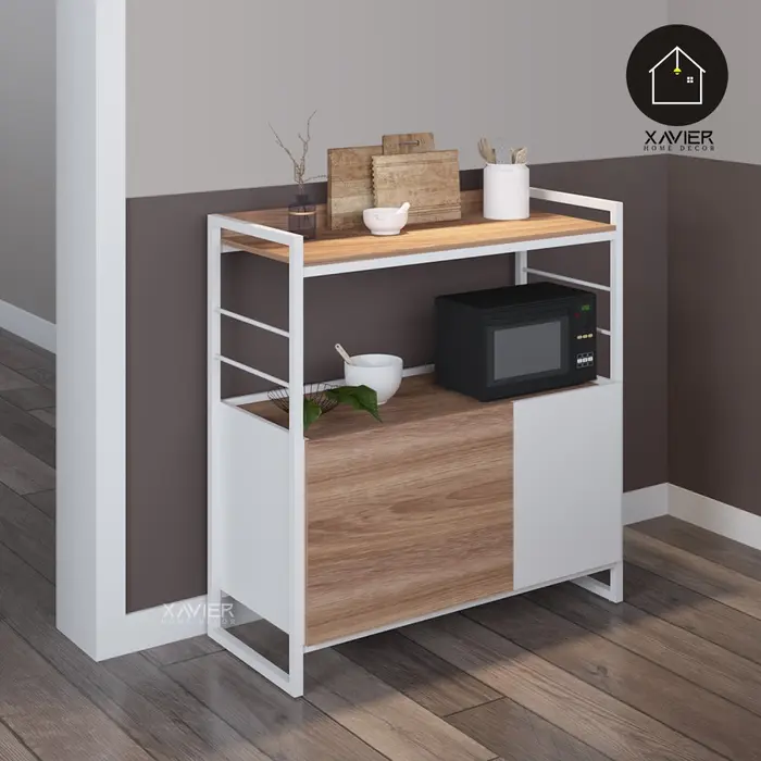 Gambar XAVIER CLEO Rak Dapur Serbaguna Meja Dapur Kitchen Cabinet dari Maxi Store Makassar Kota Makassar 5 Tokopedia