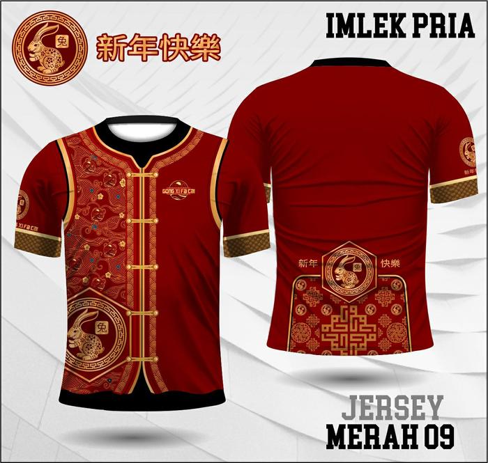 Gambar Jersey drifit sublime cheongsam imlek 2023 tahun baru cina 05 dari 100KAOS Kota Semarang Tokopedia