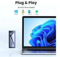 Gambar Ugreen SSD Case NVMe M2 PCIe B key M B key Portable SSD Enclosure dari Ruellia.Corp Kota Tangerang Selatan 5 Tokopedia