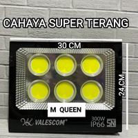 Gambar VALESCOM LAMPU SOROT LED COB 300W SNI FLOOD LIGHT dari M QUEEN Kota Tangerang Selatan 1 Tokopedia
