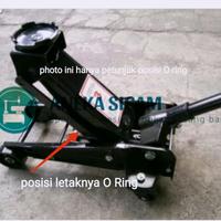 Gambar O Ring cap dongkrak buaya 3 TON/seal o ring cap dongkrak buaya dari Aneka sicam part Kota Batam 3 Tokopedia