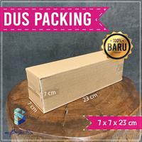 Gambar ( ISI 25 ) Dus Packing 7 x 7 x 23 / Box Packing / Kardus polos Baru dari Plastik Opp Berlian 90 Kota Bandung 2 Tokopedia