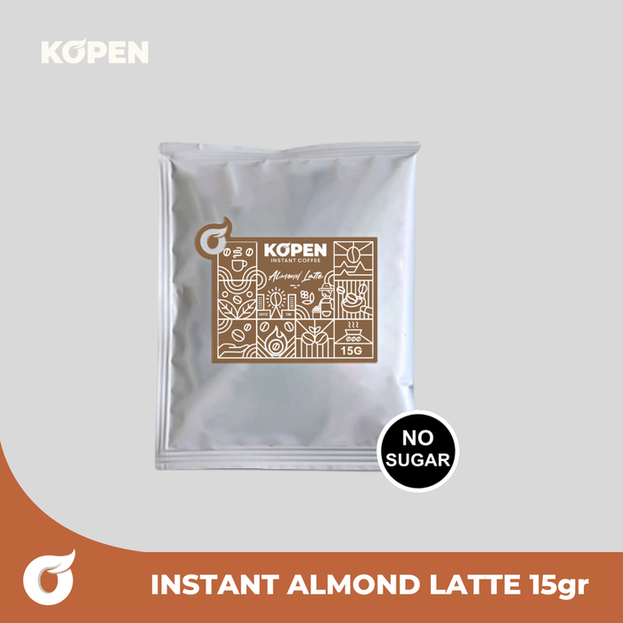 Gambar Kopi Cappuccino 14gr | Kopi Sachet Murah - Almond Latte dari Kopen Official Kota Semarang 5 Tokopedia