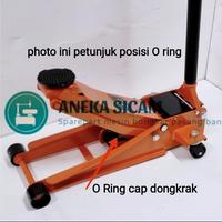 Gambar O Ring cap dongkrak buaya 3 TON/seal o ring cap dongkrak buaya dari Aneka sicam part Kota Batam 2 Tokopedia
