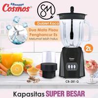 Gambar Blender Cosmos CB-281 G gelas Kaca 2 L serbaguna penghancur es 281G dari Sinar Matahari SM AMIN Kota Pekanbaru 1 Tokopedia