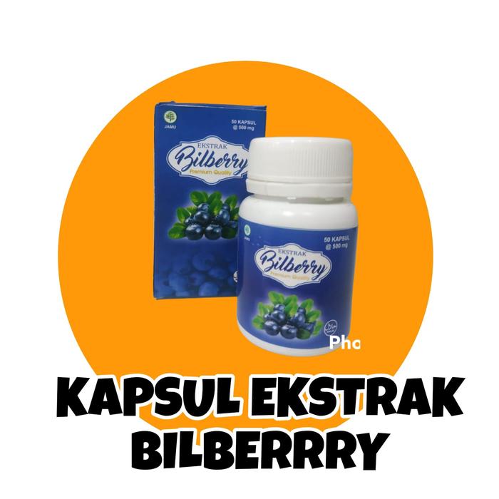 Gambar kapsul ekstrak bilberry dari saerezekina Kota Administrasi Jakarta Timur Tokopedia