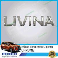 Gambar Lambang / Emblem / Logo / Tulisan KAP MESIN NISSAN LIVINA Chrome dari TKTracesupplyco Kota Administrasi Jakarta Barat 1 Tokopedia