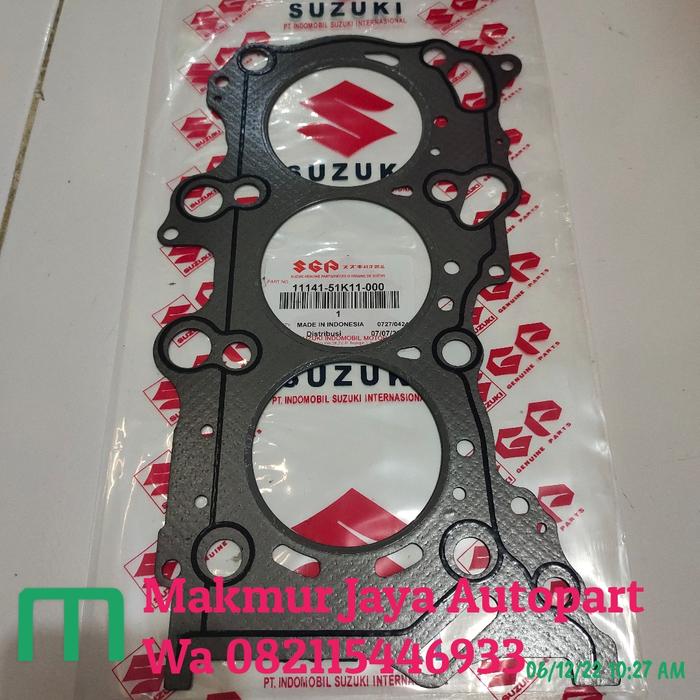 Gambar packing head grafit asbes Suzuki Karimun wagon R 1.0cc splash 1.000cc dari makmur jaya autopart Jakarta Pusat Tokopedia