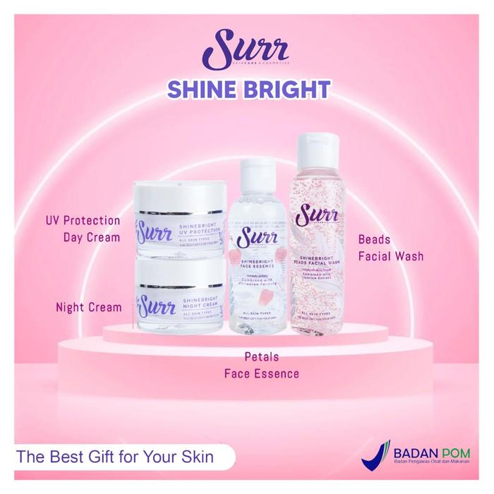Gambar SURR SHINE BRIGHT 4in1 dari Surrskin Kota Bekasi Tokopedia