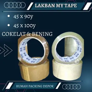 lakban bening mytape 45mm x 90 yard