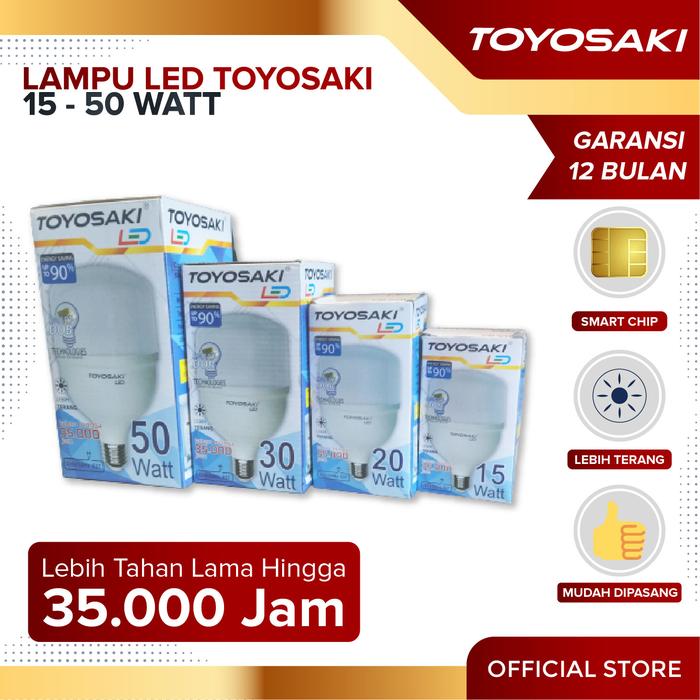 Gambar TOYOSAKI Lampu LED BIG Cahaya Putih dari Toyosaki Official Store Kota Administrasi Jakarta Utara Tokopedia