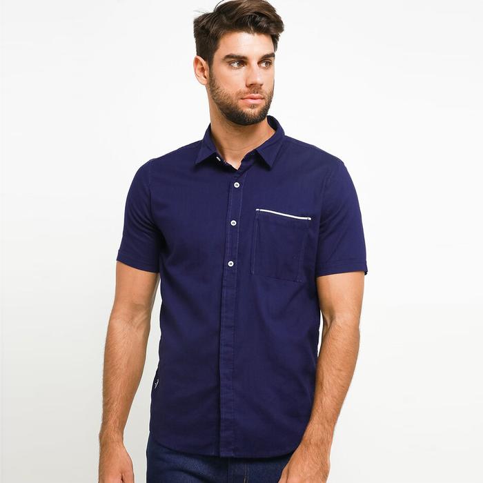 Gambar Kemeja Katun KLS286 dari Lois Jeans Official Jakarta Pusat Tokopedia