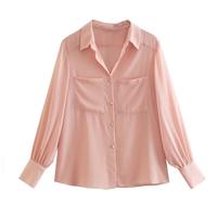 Gambar woman chiffon shirt / kemeja wanita semi transparant dari Gleam Store Apparel Kota Administrasi Jakarta Utara 2 Tokopedia