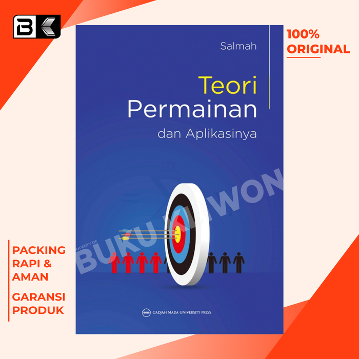 Gambar Buku Teori Permainan (Game Theory) Ekonomi - Salmah UGM Press dari Tinta Ilmu_NEW Kab. Sleman Tokopedia