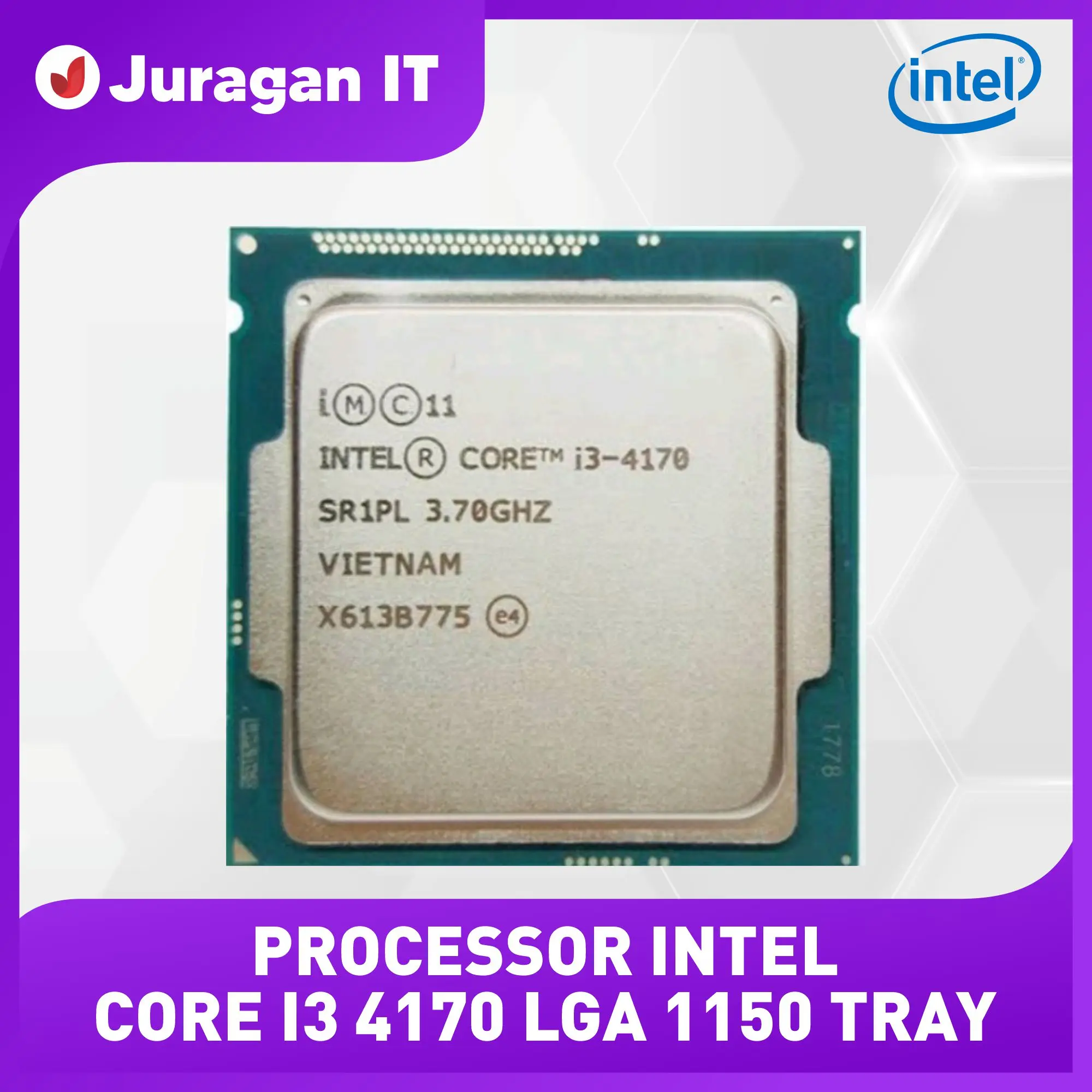 PROCESSOR INTEL CORE I3 4170 LGA 1150 TRAY