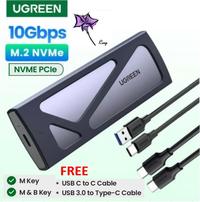 Gambar Ugreen SSD Case NVMe M2 PCIe B key M B key Portable SSD Enclosure dari Ruellia.Corp Kota Tangerang Selatan 1 Tokopedia