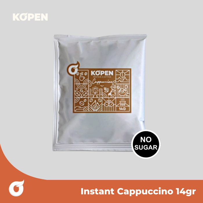 Gambar Kopi Cappuccino 14gr | Kopi Sachet Murah - Almond Latte dari Kopen Official Kota Semarang 4 Tokopedia