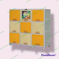 Gambar lemari napolly tripel 3 susun dari warung barnik bekasi Kota Bekasi 1 Tokopedia