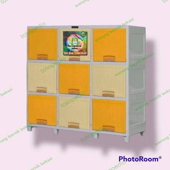 Gambar lemari napolly tripel 3 susun dari warung barnik bekasi Kota Bekasi Tokopedia