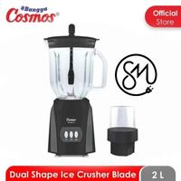 Gambar Blender Cosmos CB-281 G gelas Kaca 2 L serbaguna penghancur es 281G dari Sinar Matahari SM AMIN Kota Pekanbaru 2 Tokopedia