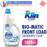 Gambar So Klin Bio Matic Front Load Deterjen Cair Botol 1000 mL / 1 Liter dari Bella shop TNG Kab. Tangerang 2 Tokopedia